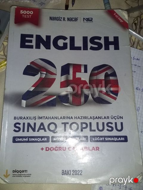 Məhsul: “English 250 – Buraxılış imtahanlarına hazırlaşanlar üçün