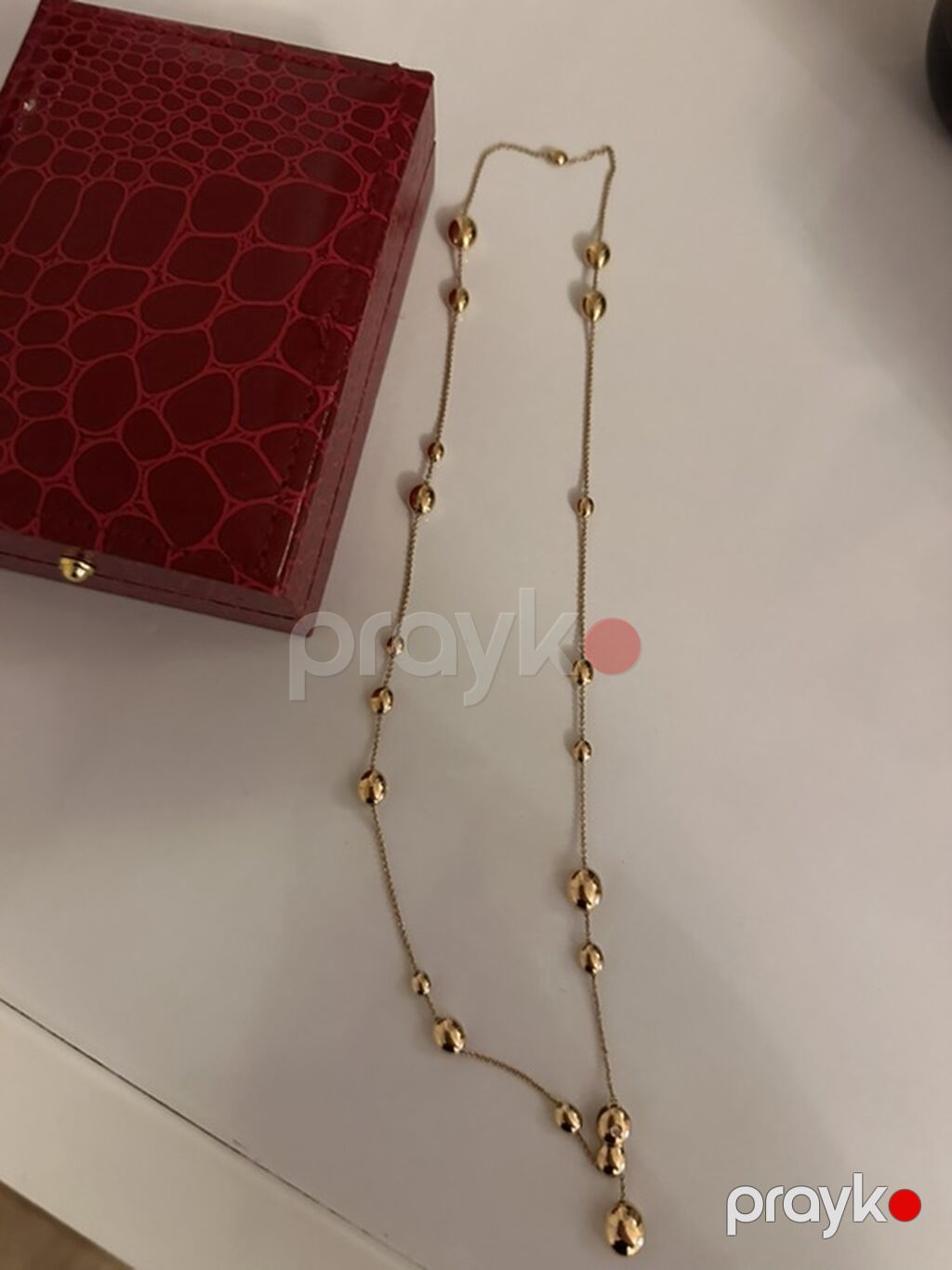 Boyunbağı, Sarı qızıl — Qolye və zəncir, Xırdalan (4)