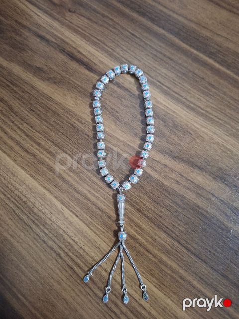 Gümüş üslubunda təsbeh/aksesuar - Material: metal ərintisi, antik — Digah