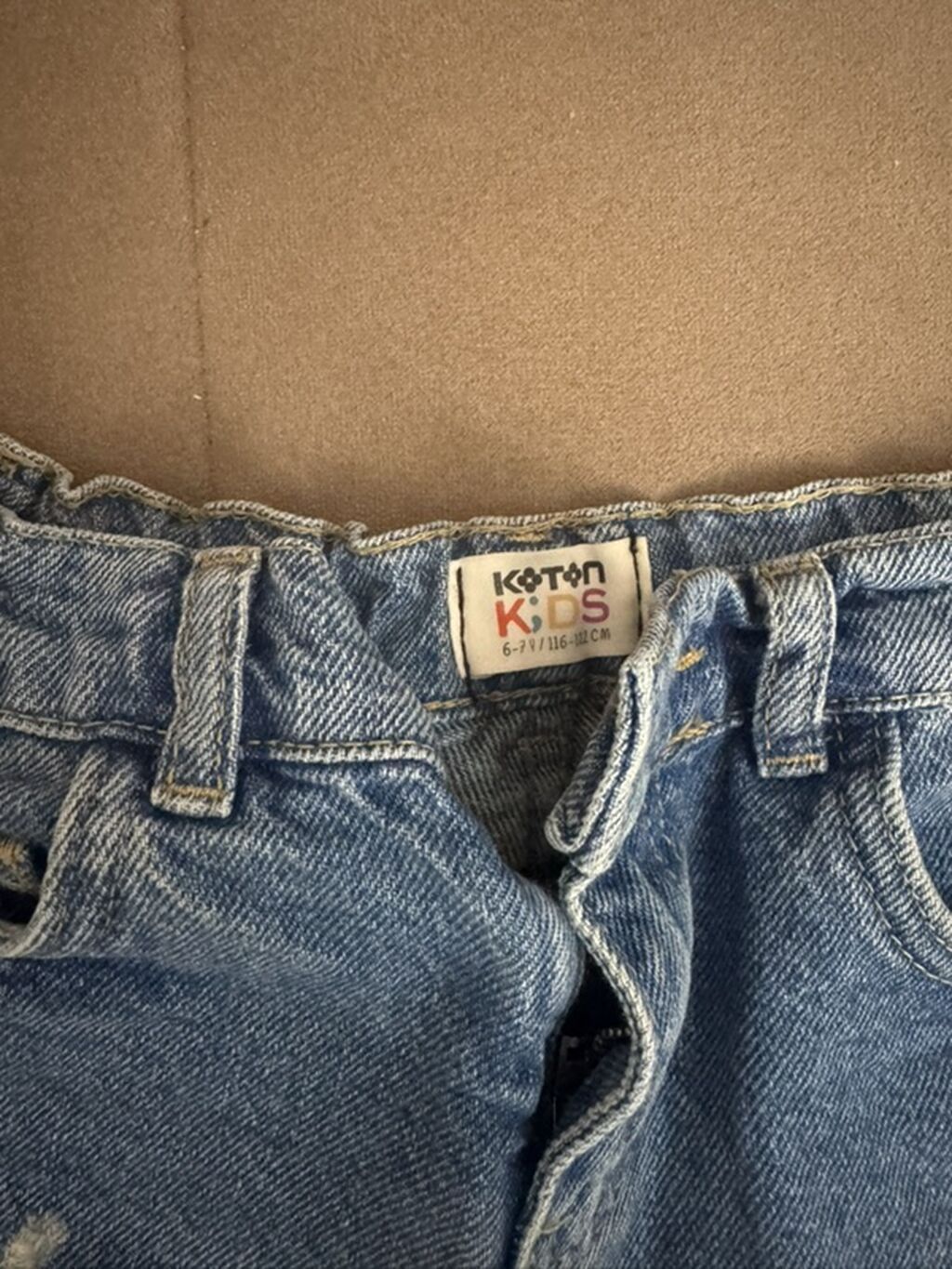 Məhsul: Uşaq denim şortu - Brend: Zara Kids - Ölçü: 7 yaş / 122 sm — Uşaq geyimi, Bakı (2)