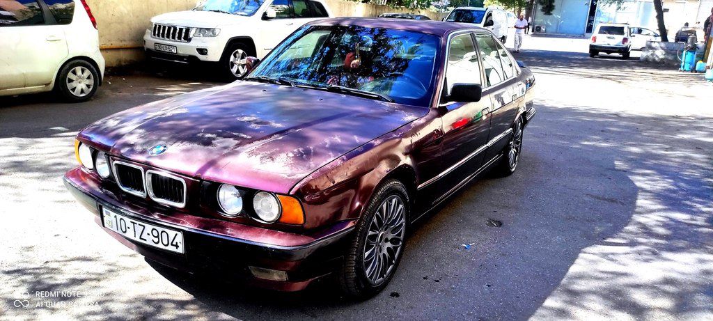 BMW 520, 2.0 L, 1993 il, 450 500 km — Avtomobillər, Bakı