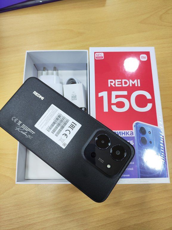 Xiaomi Redmi 15C Midnight Black 256GB/8GB — Smartfonlar, Bakı (2)