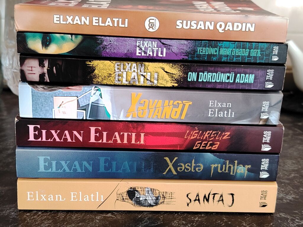Elxan Elatlı müəllifindən 4 kitablıq paket: 1) “Şantaj” — Kitablar, Digah (8)