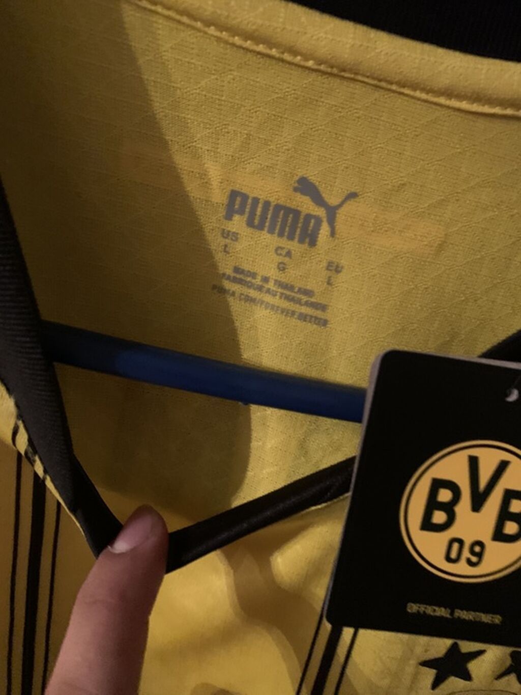 Futbolka, Puma, L, rəng - Sarı — Futbolka və polo, Gəncə (7)