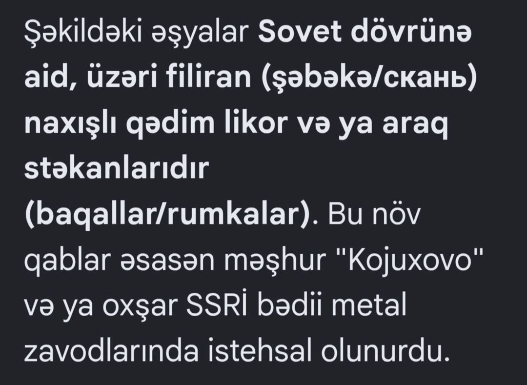 Stəkan — Qablar və mətbəx əşyaları, Bakı (4)