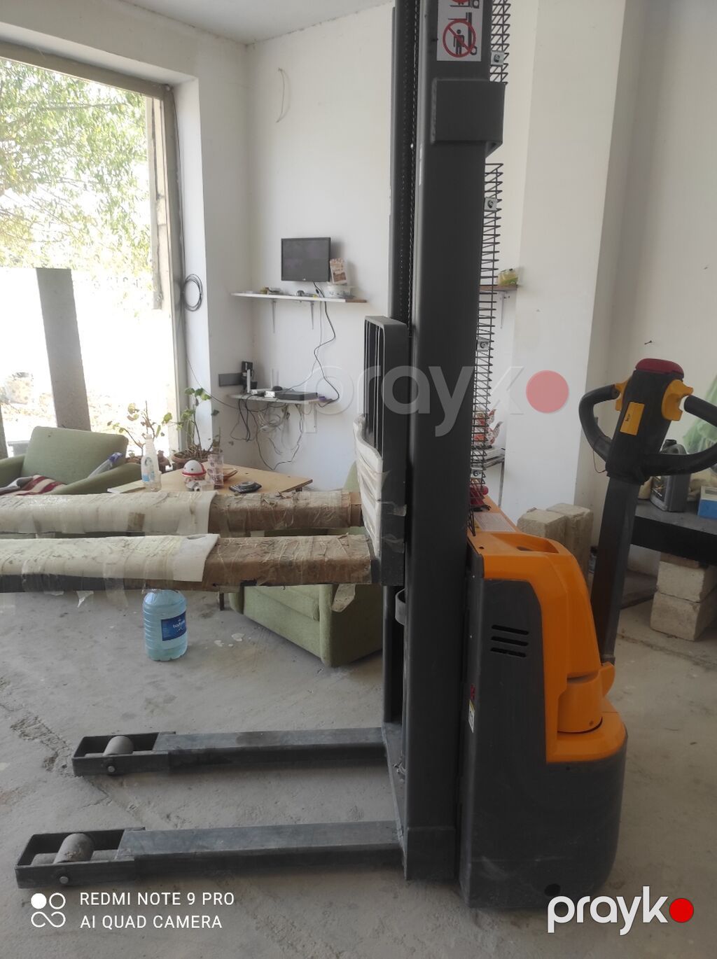 Elektrik stacker (qablaşdırıcı qaldırıcı) - Tip: Elektriklə idarə — Anbar avadanlığı, Salyan (2)