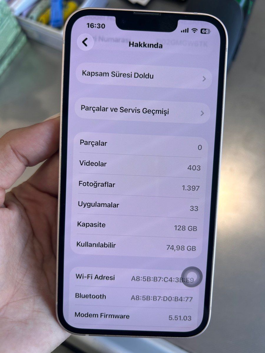 Apple iPhone 13 Pink 128GB/4GB — Smartfonlar, Bakı (4)