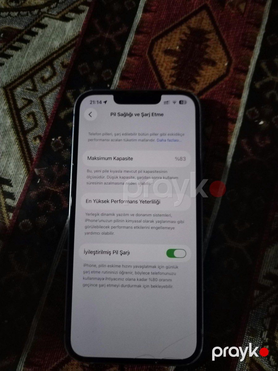 Apple iPhone 14 Blue 128GB/6GB — Smartfonlar, Qəbələ (3)