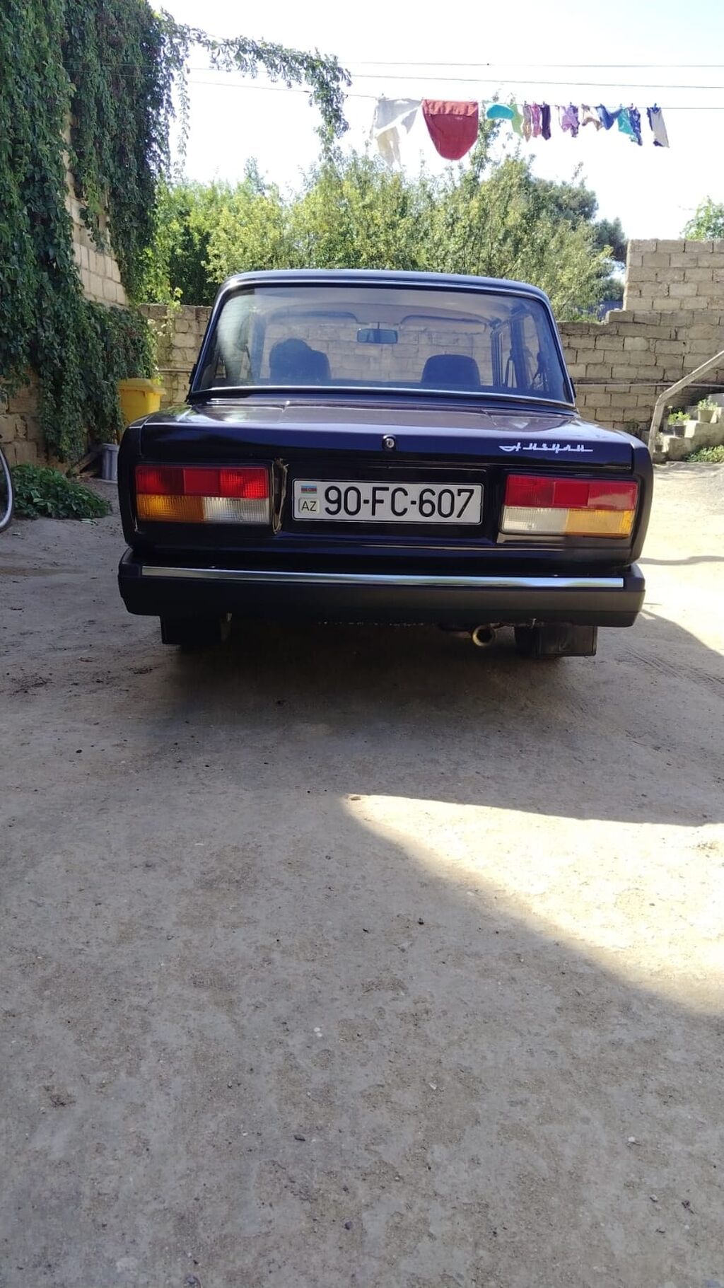 VAZ Lada 2107 sedan Ünvan Mərdəkan. - Kuzov: 4 qapılı sedan, tünd — Avtomobillər, Bakı (2)
