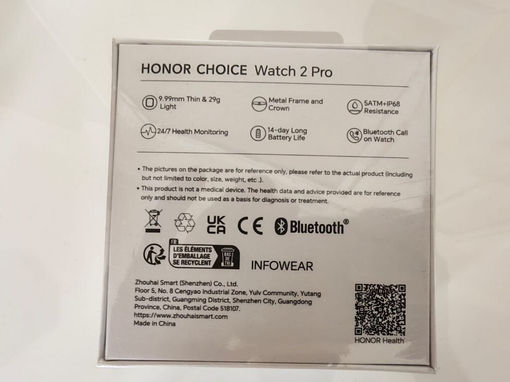 Honor Choıce Watch 2 Pro Pakofka açilmayib işlenmeyib - 5ATM + IP68 — Ağıllı saatlar, Masazır (3)