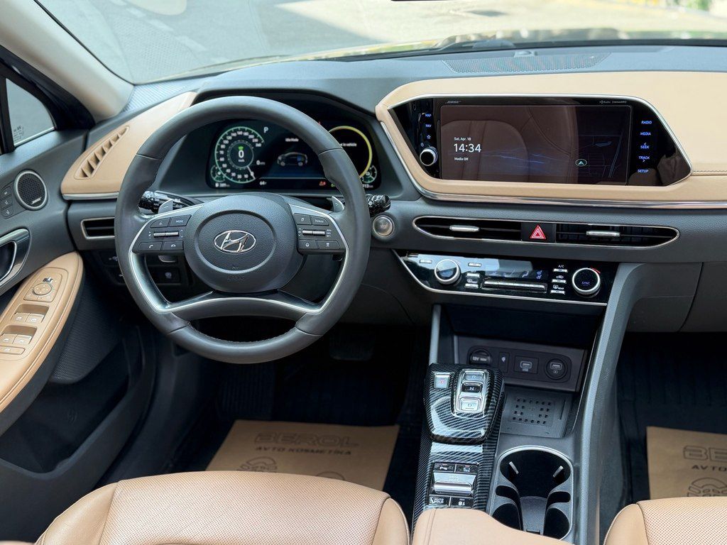 Hyundai Sonata, 2.0 L, 1.62 kWh, 2022 il, 108 000 km — Avtomobillər, Gəncə (7)