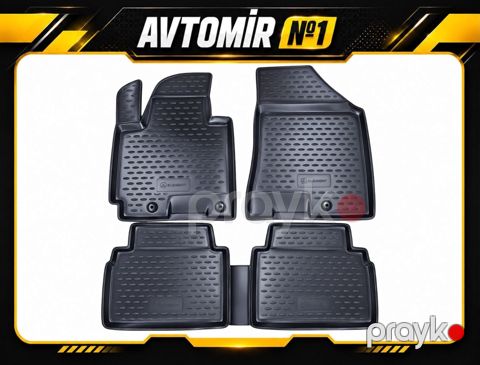 Kia Sportage 2010-2016 üçün salon rezin ayaqaltı