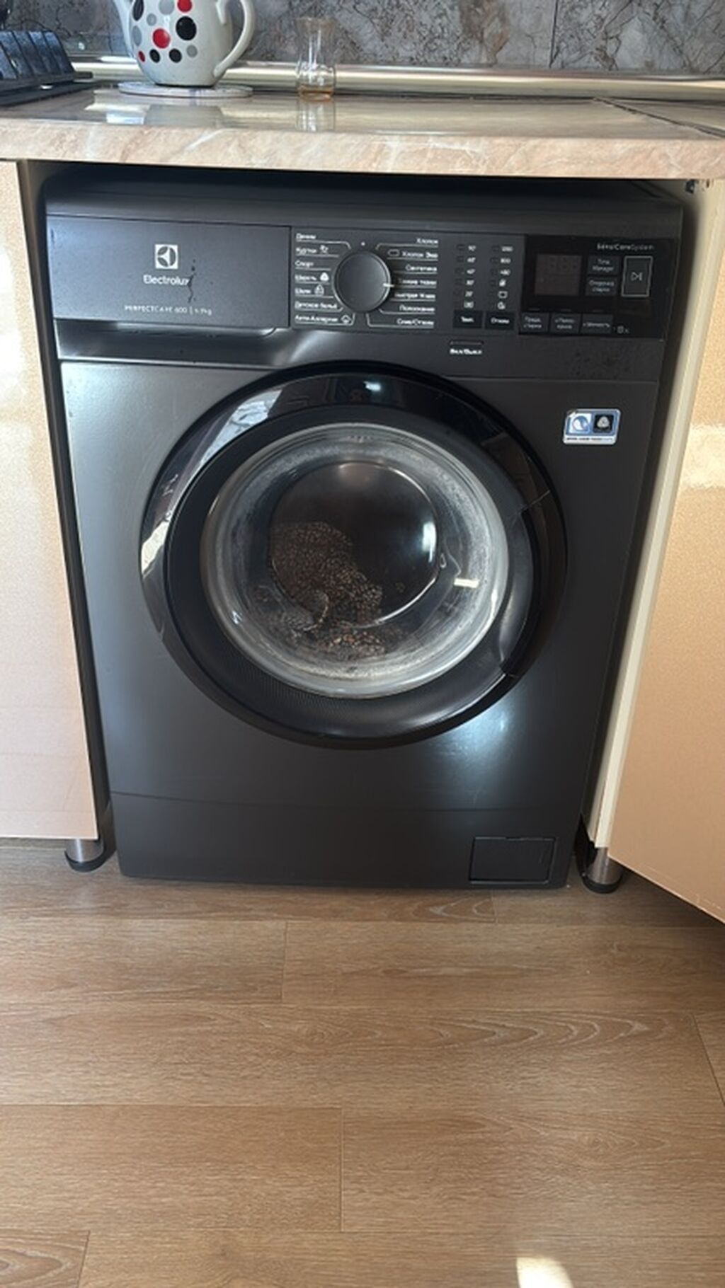 Electrolux PerfectCare 600 paltaryuyan maşın - Ön yükləməli, qara — Çamaşır maşınları, Digah (2)