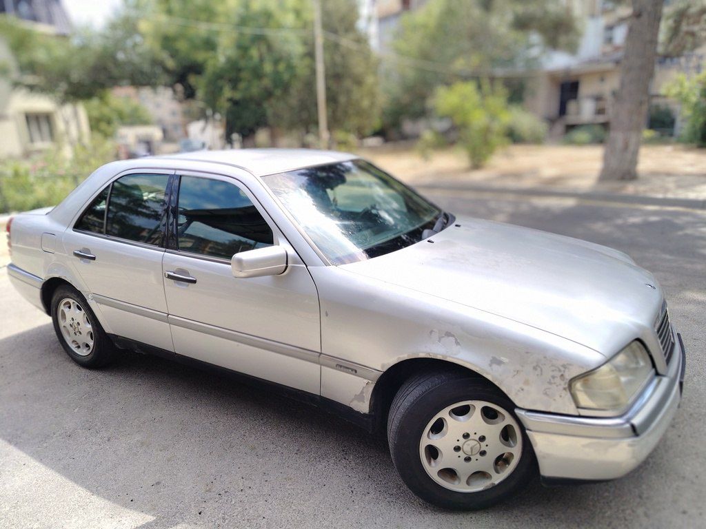 Mercedes C 200, 2.0 L, 1996 il, 400 000 km — Avtomobillər, Bakı (5)