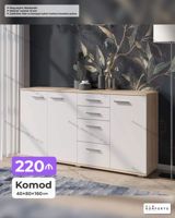 Komod – 40×80×160 sm - Model: geniş tutumlu komod - Ölçülər — Комоды и тумбы
