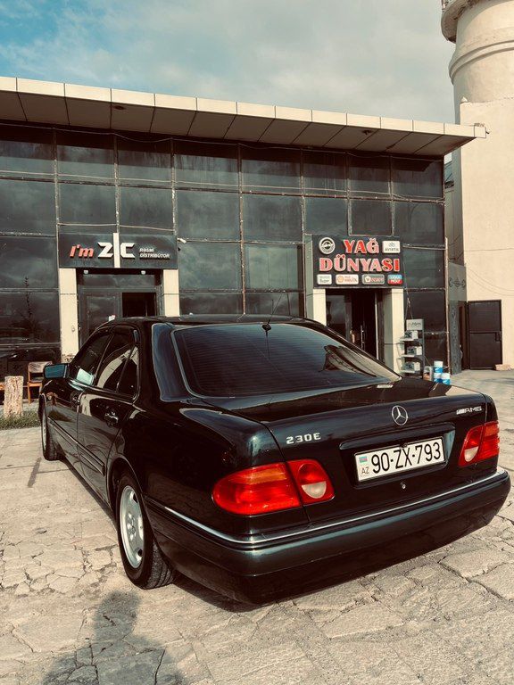 Mercedes E 230, 2.3 L, 1997 il, 369 000 km — Avtomobillər, Quba (8)