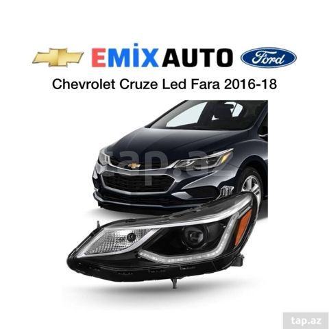 Chevrolet Cruze LED fara (2016–2018) - Model uyğunluğu: Chevrolet — Bakı
