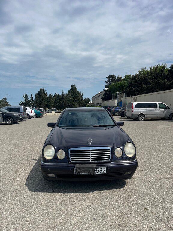 Mercedes E 230, 2.3 L, 1997 il, 447 380 km — Avtomobillər, Sumqayıt