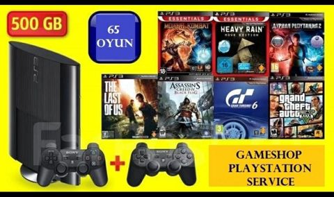 Sony PlayStation 3 Super Slim 500GB — Bakı