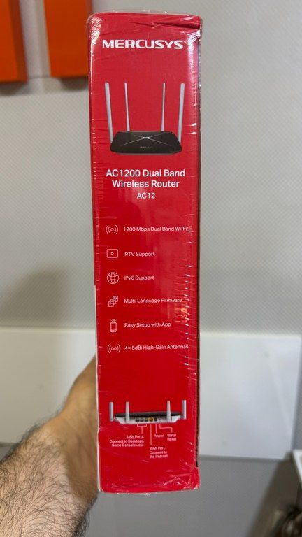TP-Link Mercusys AC12 Wireless router — Şəbəkə və server avadanlığı, Bakı (3)