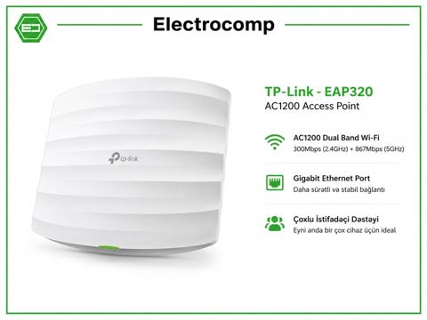 TP-Link EAP320 AC1200 Access Point — Bakı