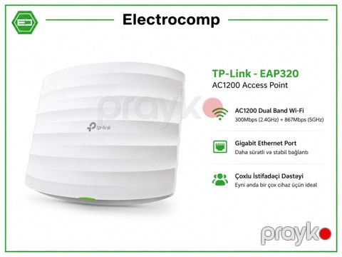 TP-Link EAP320 AC1200 Access Point — Bakı