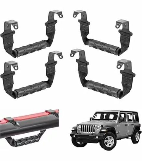Jeep Wrangler üçün Tavan Tutacaqları Seti (4 ədəd) - Uyğunluq: Jeep — Bakı