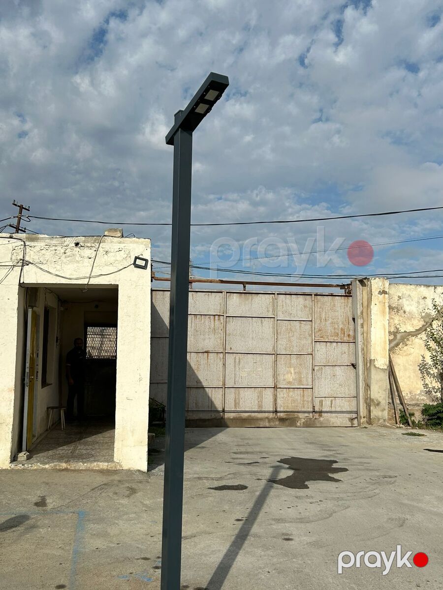 Metal işıq dirəkləri — İşıqlandırma, Bakı (8)