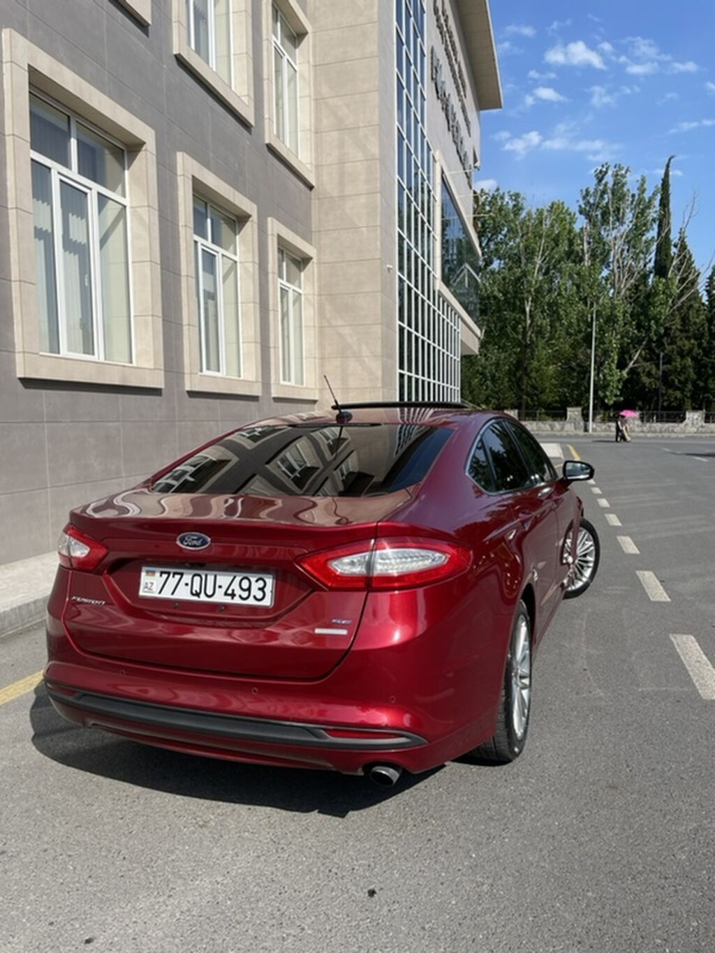 Ford Fusion: 1.5 l 2016 il 95000 km Sedan — Avtomobillər, Balakən (6)