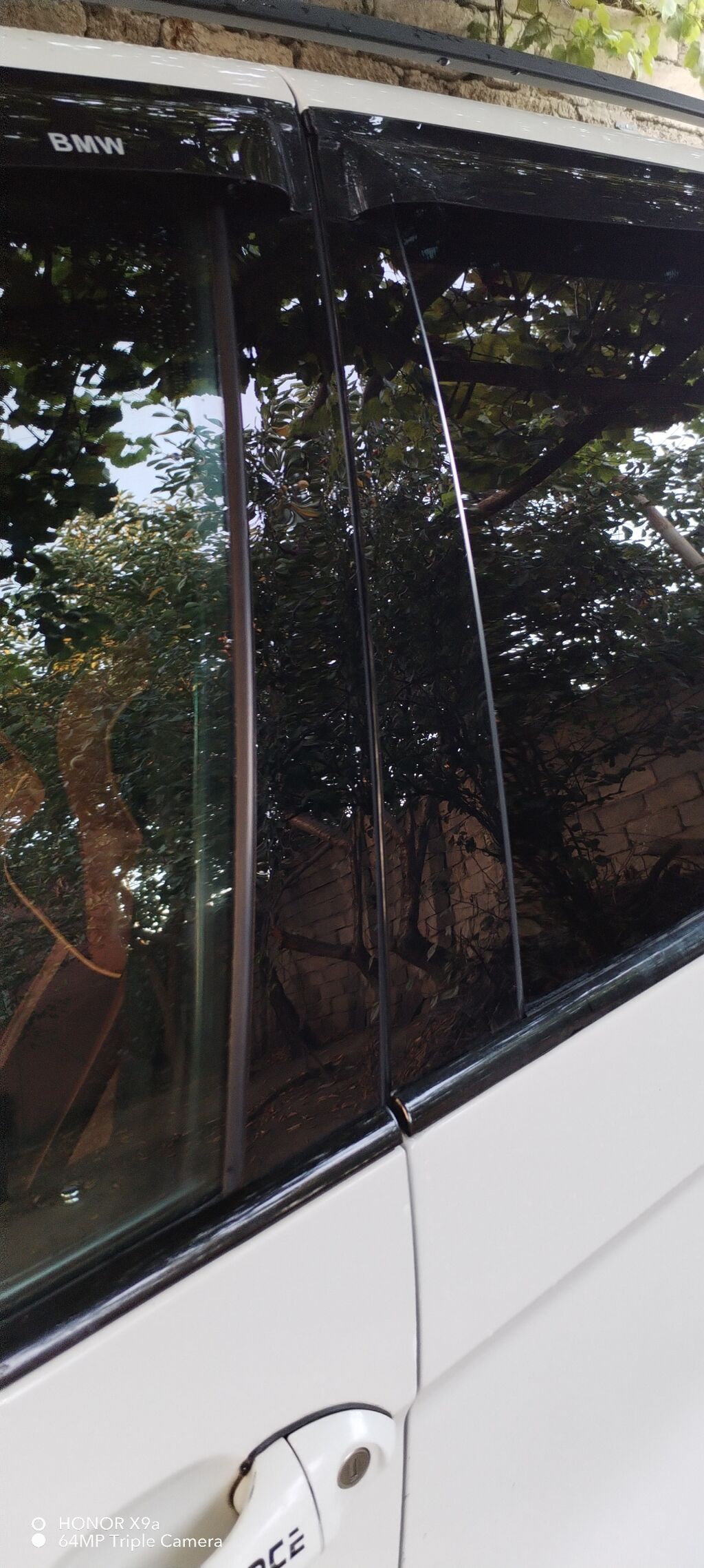 Bmw x5 e53 üçün qapı sütunu (B‑pillar) örtüyü – qara vinil yapışqan — Digər, Digah (5)