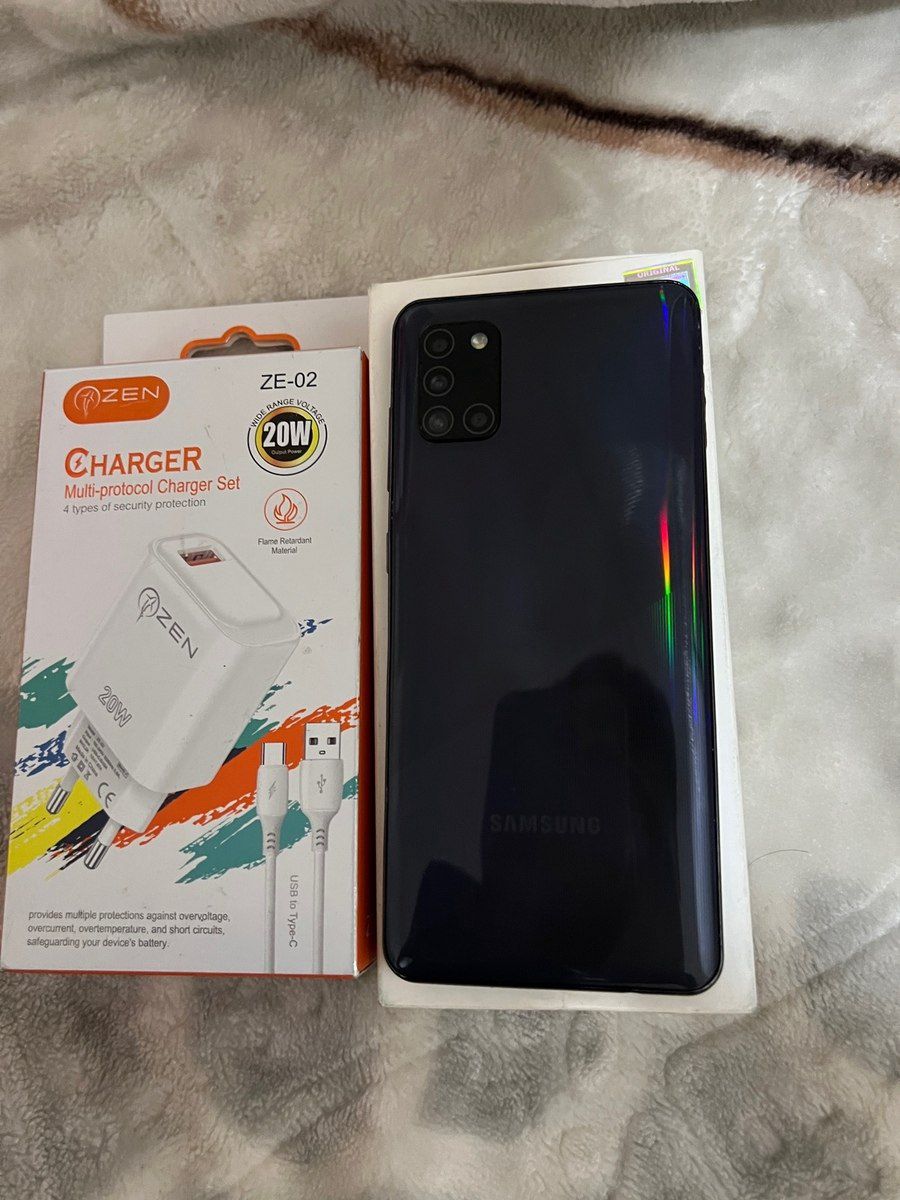 Samsung Galaxy A31 Prism Crush Black 64GB/4GB — Smartfonlar, Bakı (2)