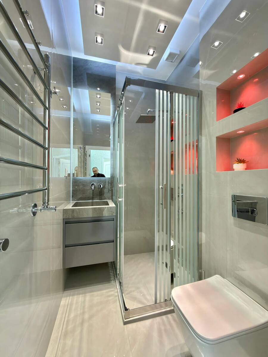 İcarəyə verilir 2 otaqlı yeni tikili 52 m² — Mənzil, Bakı (10)