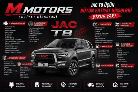 JAC ehtiyat hissələri — Bakı