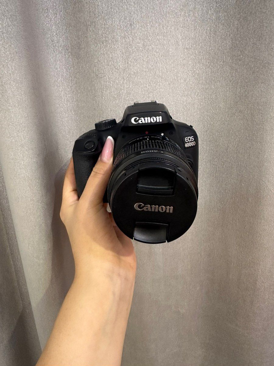 Canon 4000D+18-55 lens — Foto və video texnikası, Bakı (2)