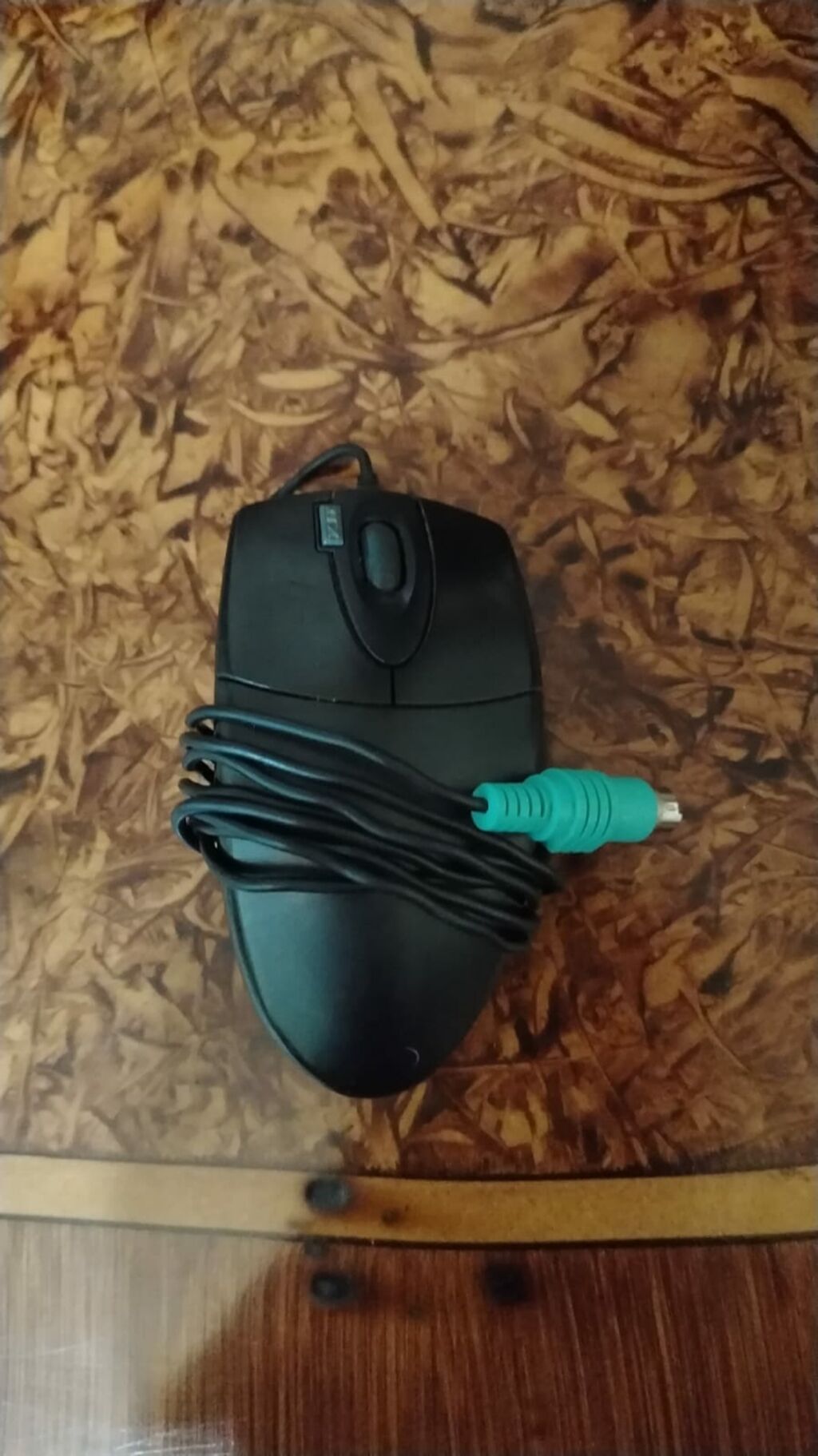 PS/2 optik kompüter siçanı - Rəng: qara - Bağlantı: PS/2 (yaşıl — Klaviaturalar və siçanlar, Mehdiabad (2)
