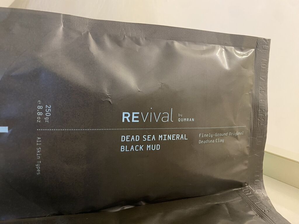 REvival by Qumran – Dead Sea Mineral Black Mud Məhsul tipi: Ölü — Bədən qayığı, Masazır (2)