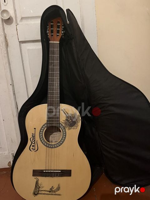 Neylon simli klassik gitara + yumşaq çexol - Korpus: klassik tam ölçü — Bakı
