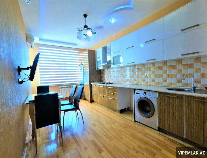 Nizami rayonunda 3 otaqlı Yeni tikili Kirayə verilir, 120 m² — Mənzil, Bakı (4)
