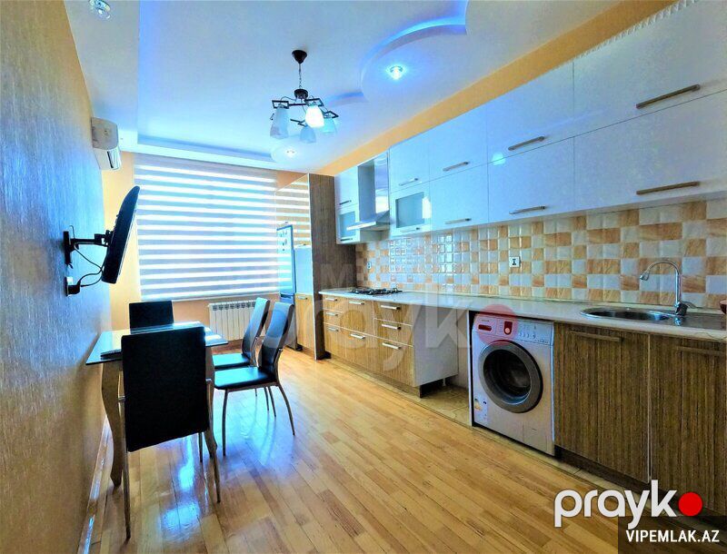 Nizami rayonunda 3 otaqlı Yeni tikili Kirayə verilir, 120 m² — Mənzil, Bakı (4)
