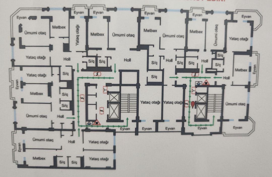 Satılır 3 otaqlı yeni tikili 110 m² — Mənzil, Bakı (7)