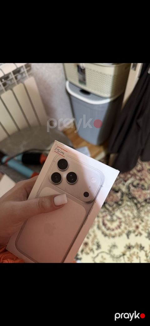Iphone 17 pro silver satilir. 100% pil may ayinda alinib — Qobu