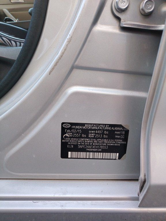 Hyundai Sonata, 2.4 L, 2015 il, 205 996 km — Avtomobillər, Göyçay (11)