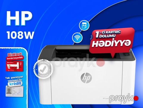 Printer "HP LaserJet 108w" — Bakı