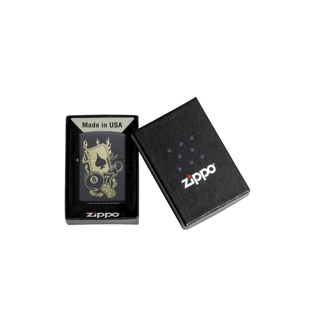 Alışqan "Zippo Gambling Design Black Matte" — Şəxsi əşyalar, Bakı (3)