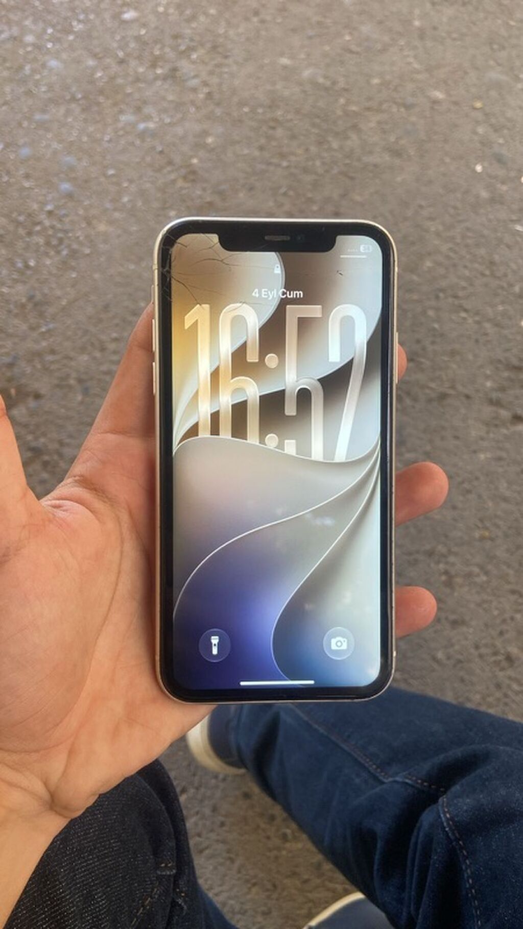 IPhone 11, Ağ, Face ID — Apple iPhone, Bakı (2)
