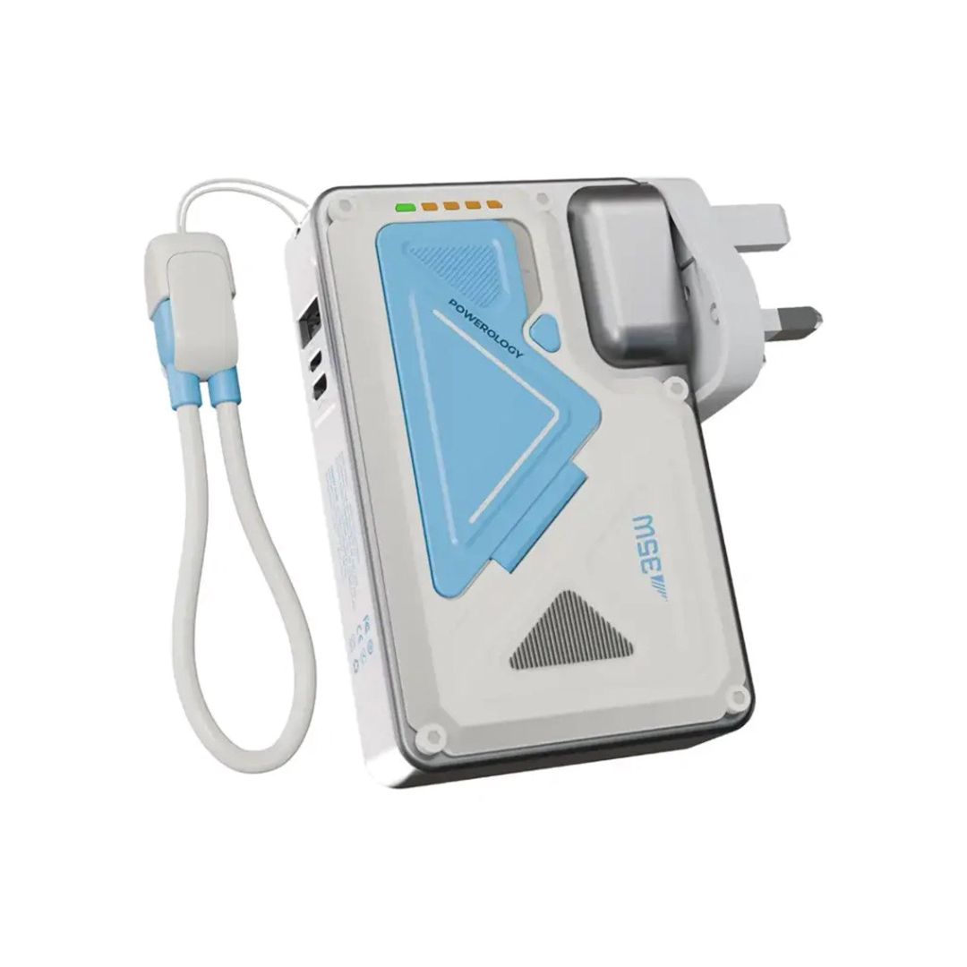 Power bank Powerology PP080 10000mAh MagSafe 35W — Smartfonlar, Bakı
