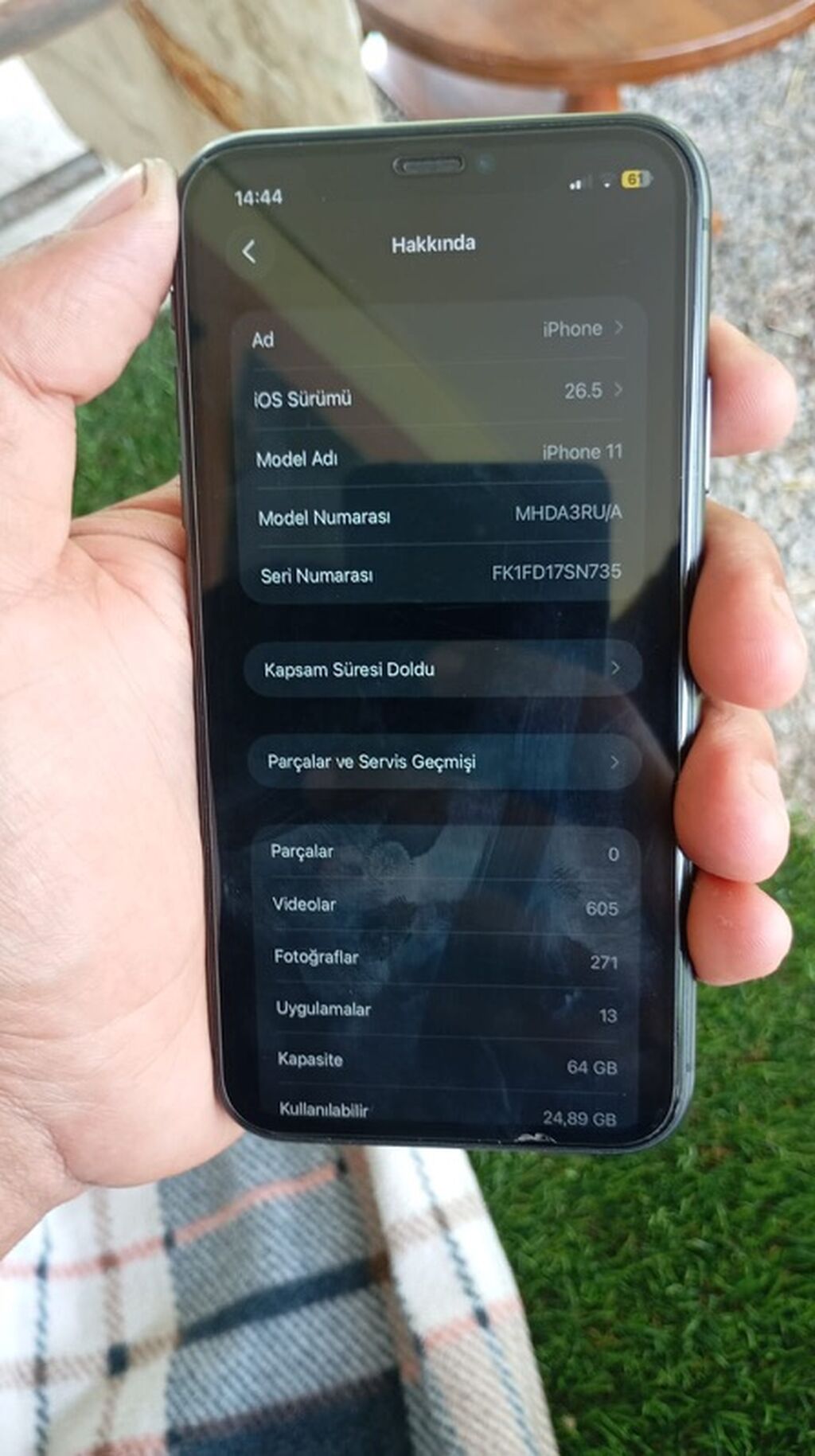 IPhone 11, 64 GB, Qara, Face ID — Apple iPhone, Sumqayıt (4)