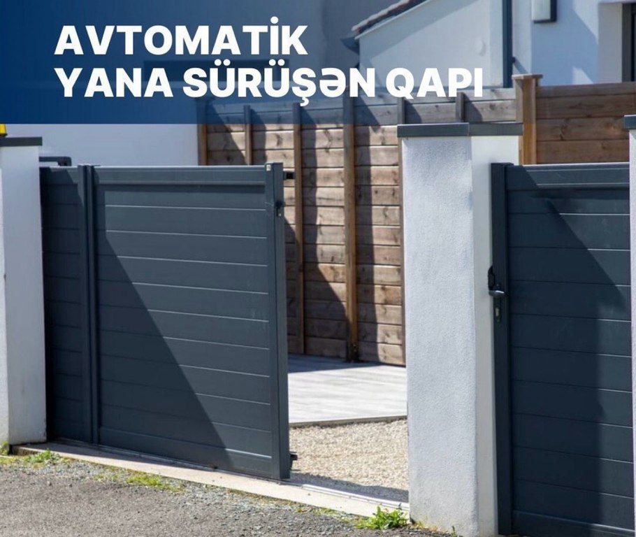 Avtomatik sürgülü darvazalar "Apex Door" — Təmir və inşaat, Bakı (5)
