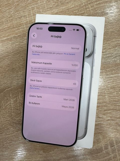 Apple iPhone 17 Pro Silver 512GB/12GB — Bakı