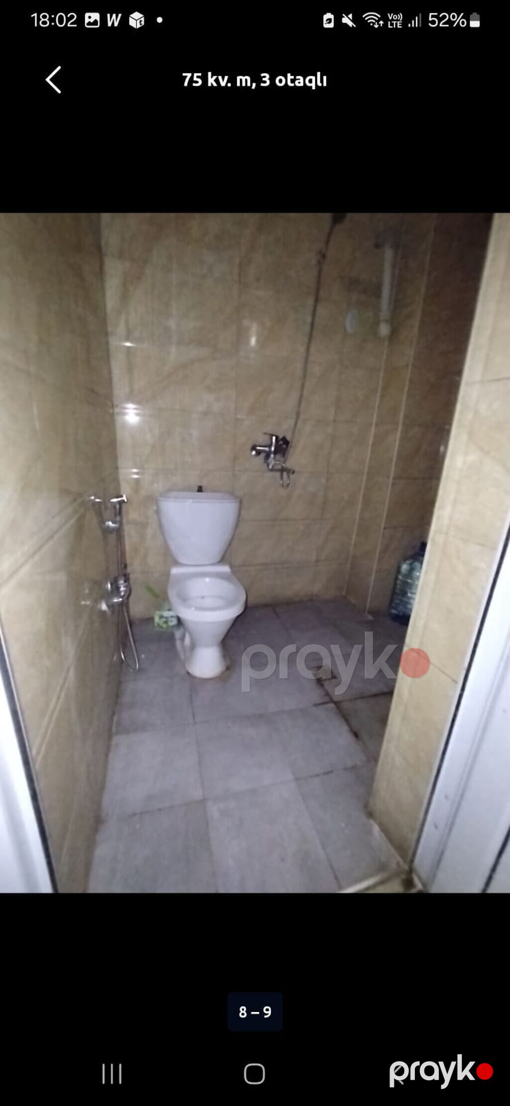 60 kv. m, 2 otaqlı, Kombi, Qaz, İşıq — Ev, villa, Sumqayıt (5)